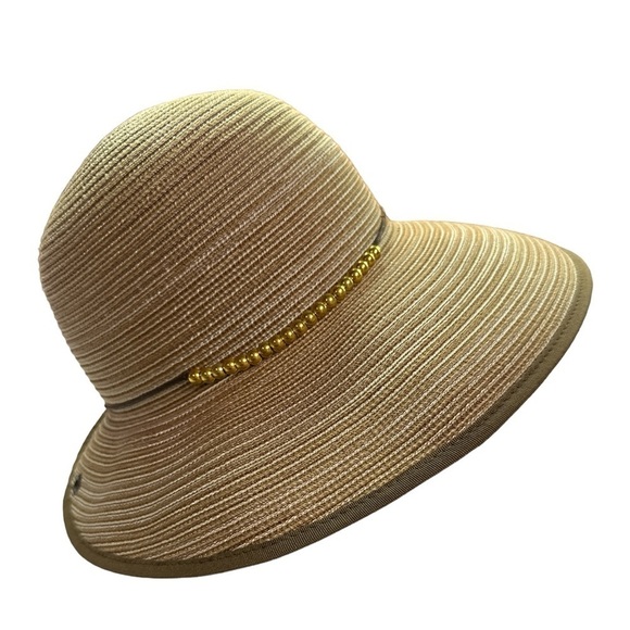 Peter Grimm Wide Brim Floppy Sun Hat Packable Cotton/Nylon EUC main image 6